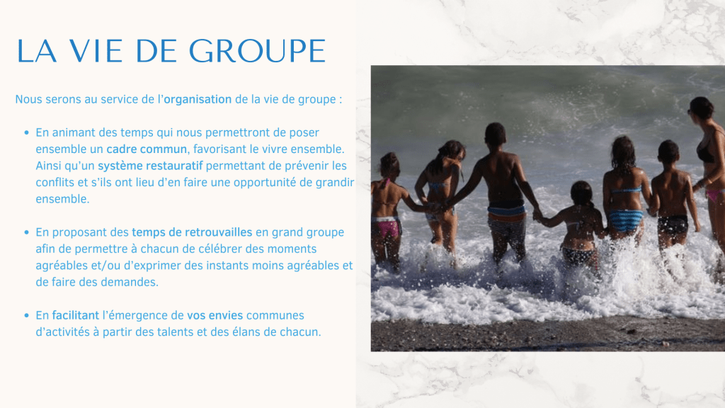 Guidel Plage, Morbihan, Marielle Mahé , Communication non violente, séjour vacances en famille, psychothérapie.